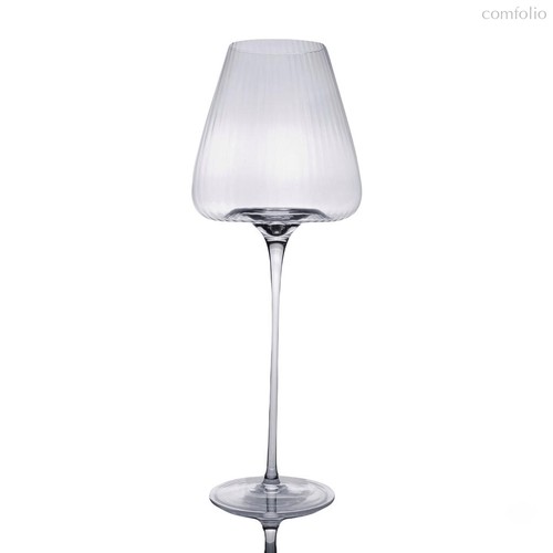 Бокал для вина 550 мл "Zie Optical" d 6,2 см h28 см оптические грани P.L. - BarWare - P.L. Proff Cuisine