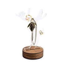 Подставка-ночник для украшений Light Tree, micro USB, цвет прозрачный - Balvi