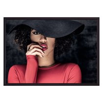 Дама в шляпе, 30x40 см - Dom Korleone