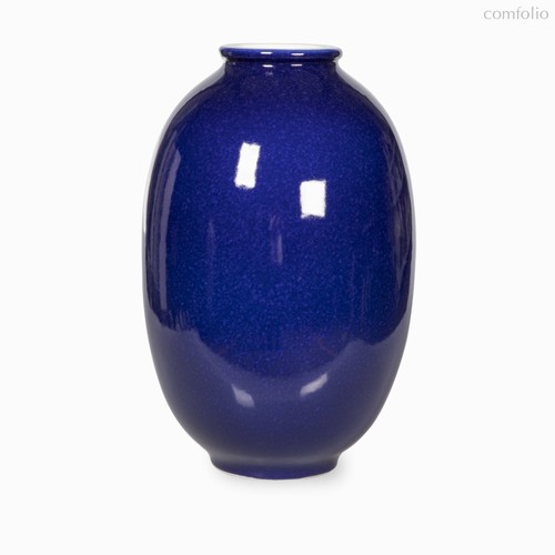 Ваза Pomponia III высота 47, цвет синий - Cosmo