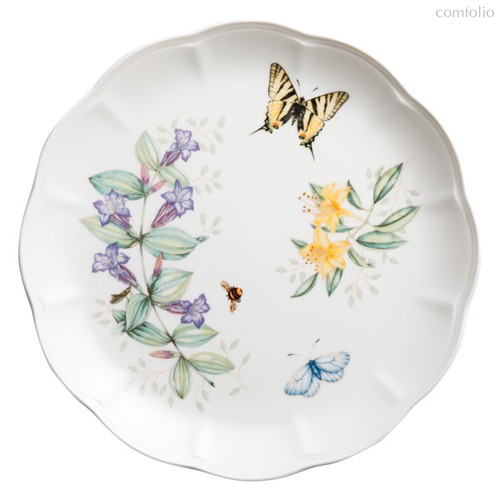 Тарелка обеденная Lenox Бабочки на лугу Бабочка-Парус 27,5 см - Lenox