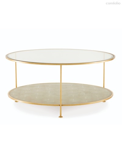 Круглый кофейный стол Бойд, цвет золотой - Louvre Home