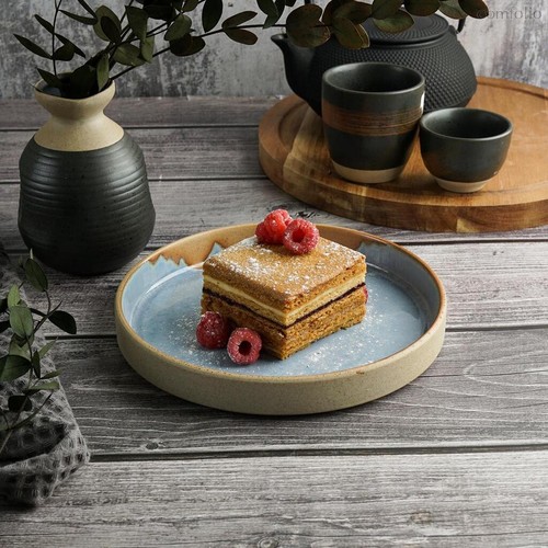 Тарелка с бортом d 18 см h2,5 см 500 мл Blue Panasia P.L. Proff Cuisine - P.L. Proff Cuisine