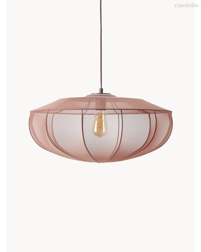 Пудрово-розовый подвесной светильник Бьорн, цвет розовый - Louvre Home