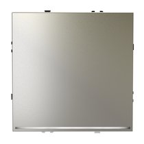 Выключатель встраиваемый VOLTUM S70 одноклавишный с подсветкой 10А, (шелк) - Voltum