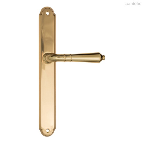 Дверная ручка на планке Fratelli Cattini "TOSCANA" PL01-OLV полированная латунь - Fratelli Cattini