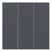 Клавиши трехклавишного выключателя 35661 BT, базальт - Rikett