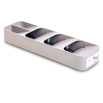 Органайзер компактный для столовых приборов Joseph Joseph DrawerStore 39х11 см, серый