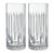 Набор стаканов для воды Decor de table Флоранс 350 мл, 2 шт, хрусталь, п/к - Decor De Table