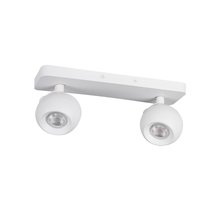 Споты потолочные настенные: Спот двойной потолочный GALOBA EL-2IxGU10 W - Kanlux