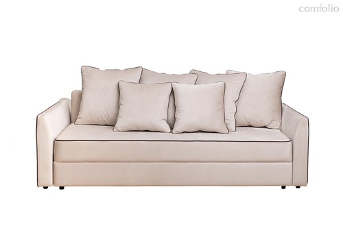 Диван Морес (Mores) (K) кант трехмест. раскл. велюр беж. Colt002-BEG 226x103x94 - Garda Decor