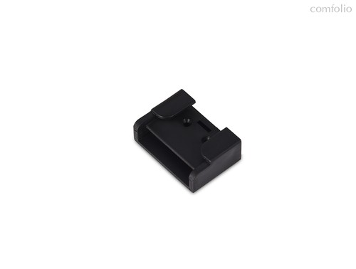 Sling System, L36xW12, 5xH25 мм, черный, торцевая заглушка для токопроводящего ремня (двойная) - Donolux