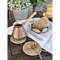 Набор подставок под чашки в коробе Nature + black - Covali