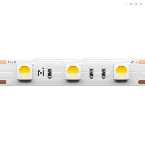 Светодиодная лента Базовая 12В 5050 14,4Вт/м 3000K 5м IP 20 201183 - Maytoni