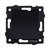 Выключатель 1-клавишный перекрестный 10А/250В, изогнутый, черный Kollinger REA-R-006BK для Aspekt, Eleganz, Reflex - Kollinger