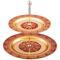 Блюдо Двухярусное «Jasmin» Red 21,28 см