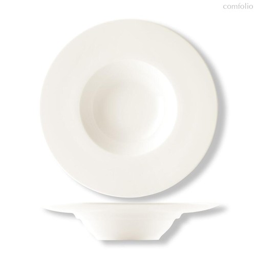 Тарелка глубокая d 30 см 450 мл для пасты, для супа белая фарфор P.L. Proff Cuisine 3 шт., 30 см - P.L. Proff Cuisine