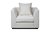 Кресло Роберто (Roberto) рогожка кремовый BOTEGA-SVBEG 105x100x90см - Garda Decor