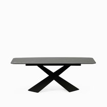 Обеденный стол Reagan 200х100, цвет черный - Cosmo Red