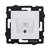 Розетка телефонная RJ11, белый матовый Kollinger REA-009WM для Aspekt, Eleganz, Reflex - Kollinger