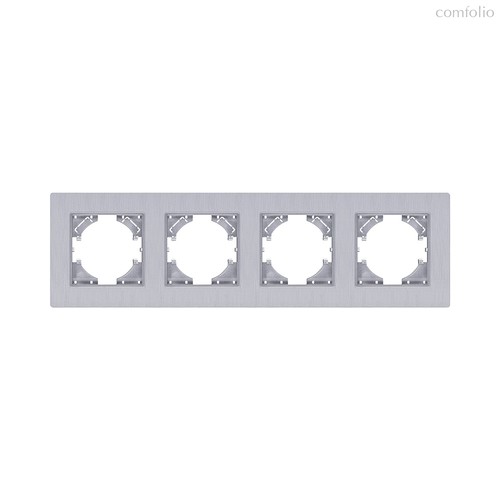 Рамка 4-постовая, серый Kollinger Eleganz Plex EP4GY - Kollinger