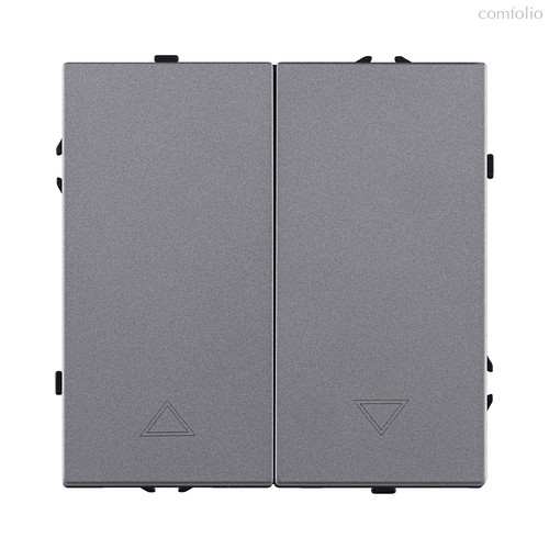 Механизм управления жалюзи 2-клавишный, серый Kollinger Eclipse EC-013GY - Kollinger