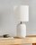 Белая настольная лампа Гретта, цвет белый - Louvre Home