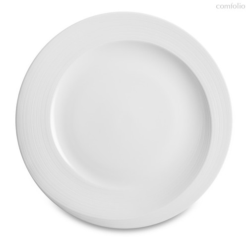 Тарелка закусочная Narumi Воздушный белый 23 см, фарфор костяной, 23 см - Narumi