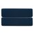 Простыня на резинке темно-синего цвета из коллекции Essential, 160х200х30 см - Tkano