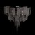 10208/1000C Gunmetal Потолочный светильник LOFT IT Stream - Loft It