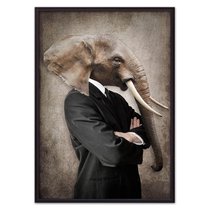 Человек-слон, 40x60 см - Dom Korleone