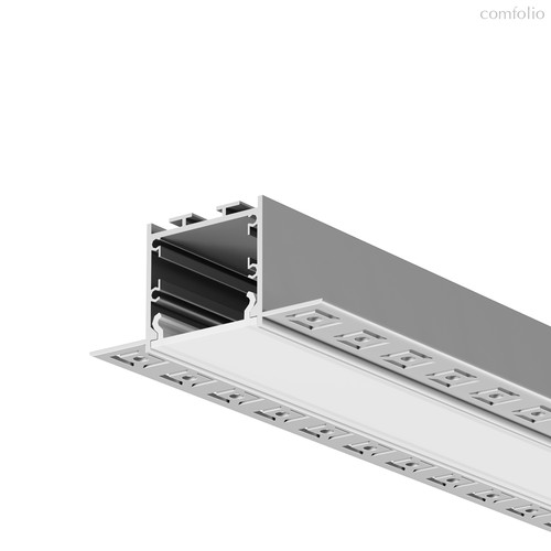 Алюминиевый профиль встраиваемый скрытого монтажа 72x36 (Серебро, 2 м), ALM-7236T-S-2M 636010 - Maytoni