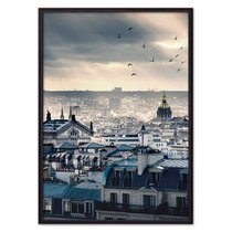 Рассвет в Париже, 40x60 см - Dom Korleone
