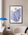 Постер Blue Stripe - Louvre Home