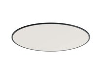 LED Disco светильник накладной, 48Вт, D600хH25мм, 4260Лм, 3000К, IP20, Ra80, черный RAL9005, блок питания в комплекте - Donolux
