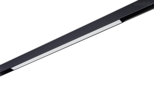Led светильник для SPACE-Track system, Line, DC 48В 20Вт, L600xW22xH43 мм, 679Лм, 90°, 4000К, диммируемый, IP20, Ra>90, черный - Donolux