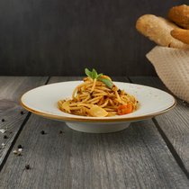 Тарелка глубокая 140 мл d 21,3 см h3,5 см для пасты Elegance Sune 6 шт. - P.L. Proff Cuisine