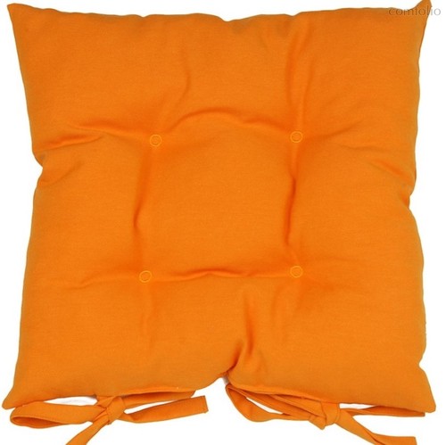 Подушка на стул "Оранж", 41х41 см, P705-Z122/1, цвет оранжевый - Altali