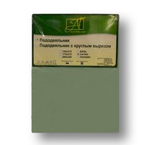 Пододеяльник ПОД-СО-20-МЕН Ментол Сатин однотонный 175х215 - АльВиТек
