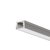 Алюминиевый профиль накладной 10x7 (Серебро, 2 м), ALM-1007-S-2M 631001 - Maytoni
