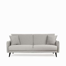 Диван Norvell ширина 210, цвет серый/черный - Cosmo Red