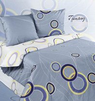 Комплект постельного белья ПА-4-Гипноз Семья Поплин с наволочками 70х70х2 шт. - АльВиТек