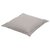 Чехол на подушку из фактурного хлопка серого цвета с контрастным кантом из коллекции Essential, 45х45 см - Tkano