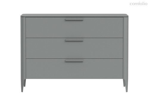 Комод Type 3 ящика ширина 120 см (серый) - Ellipse