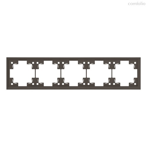 Пятиместная рамка классик 35950 CP, капучино - Rikett