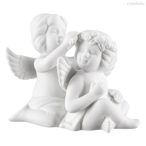 Фигурка Rosenthal Ангелы сидящие с венком из цветов 6см, фарфор - Rosenthal
