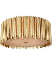 Золотой потолочный светильник Краун, цвет золотой - Louvre Home