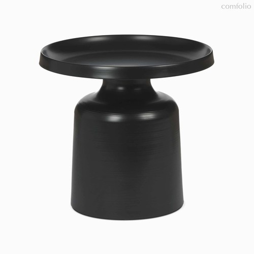 Кофейный столик Tuba диаметр 50, цвет черный - Cosmo