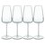 Набор фужеров для игристого вина Luigi Bormioli Талисман Просекко 450 мл, 4 шт, стекло - Luigi Bormioli