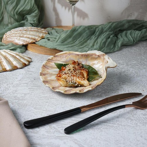 Блюдо для подачи 15*15 см h5,5 см 125 мл Pearl Shell Frutti di Mare P.L. - P.L. Proff Cuisine